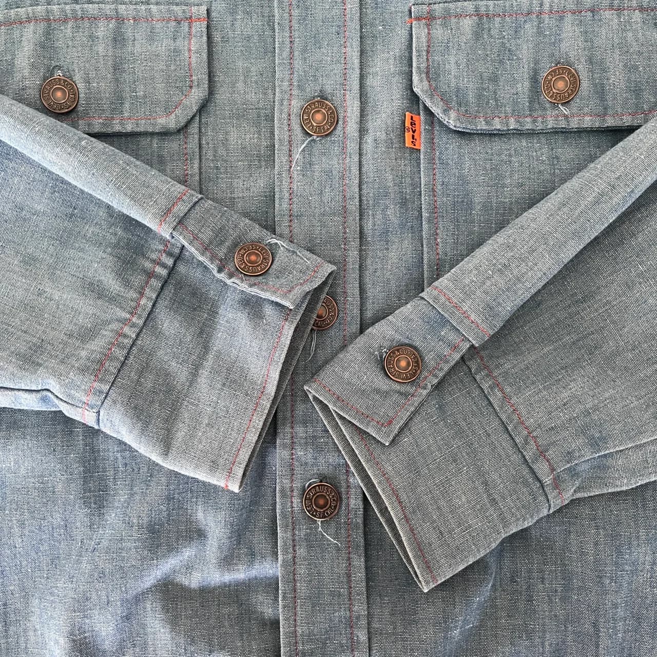 70s Levi's Chambray Shirt 8