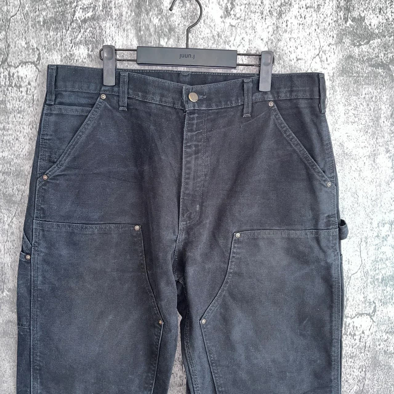 Carhartt B136 BLK Double Knee Pants 3