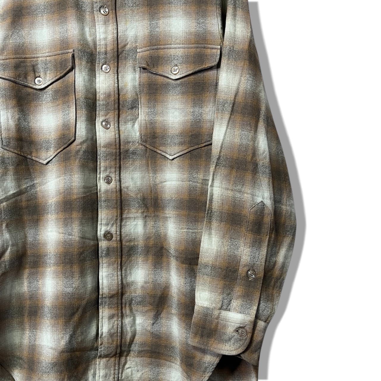 60-70s Pendleton Wool Shirt 9