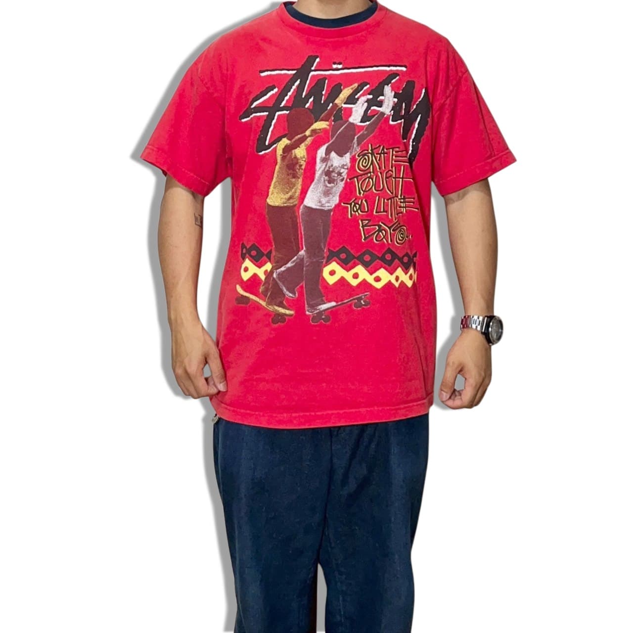 00s Stussy Old School Tee 3